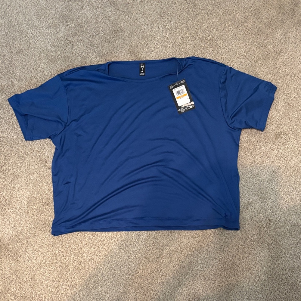Blue Under Armour Women's Workout Top